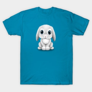 Cute White Baby Bunny Rabbit T-Shirt